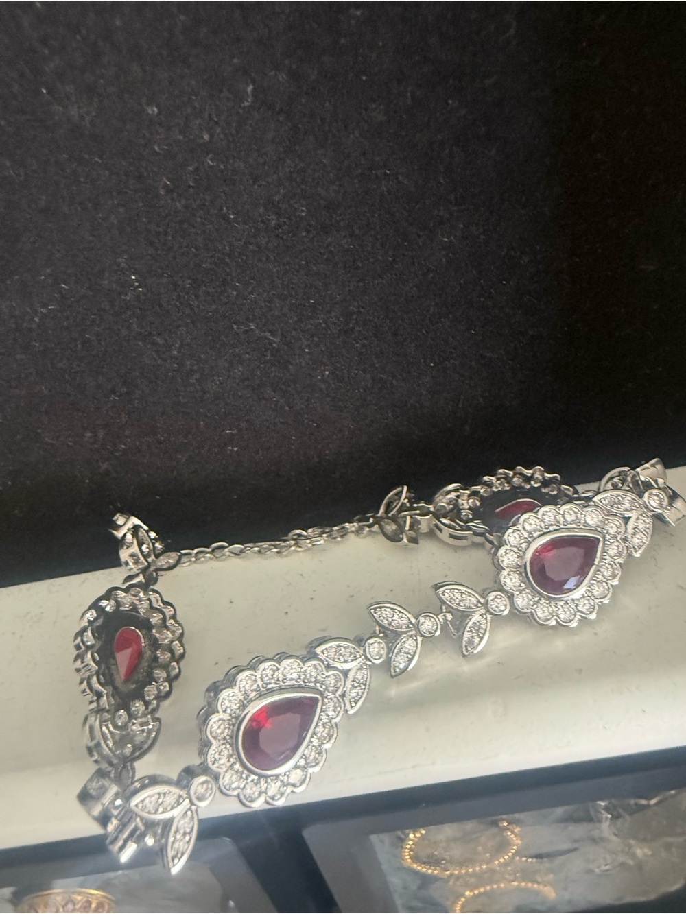 Ruby Bracelet - Picture 2 of 2